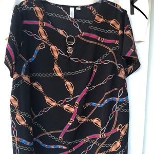 Women’s short sleeve blouse 2X